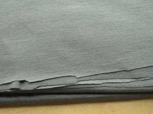 2m Ramsden Pale grey 150g 100% merino wool jersey knit-longest piece left