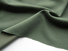 Load image into Gallery viewer, 1.5m Northwood Green 48% merino 52% polyester 160g sports knit 130cm