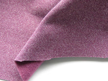 Load image into Gallery viewer, 2m Emeline Plum 38% merino 54% polyester 8% elastane brushed sweatshirting 285g- precut piece