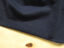 Load image into Gallery viewer, 1.15m Delaware Navy 100% merino jersey knit 170g 180cm wide