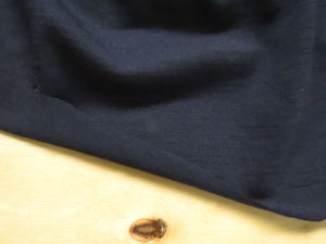 1.13m Delaware Navy 100% merino jersey knit 170g 180cm wide