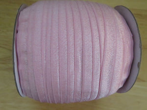 1m Rose Pink 20mm Fold over elastic FOE elastic