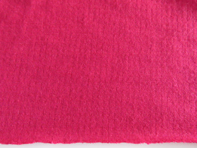1.5m Darkest Raspberry 75% merino 25% polyester textured jersey knit 230g