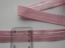 Load image into Gallery viewer, 5m Pale Pink 20mm Fold over elastic FOE elastic Foldover