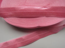 Load image into Gallery viewer, 5m Geranium Pink 20mm Fold over elastic FOE foldover elastic