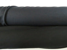 Load image into Gallery viewer, 1.45m Space cadet navy blue black 150g 100% merino jersey knit 160cm
