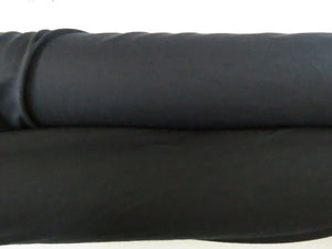 1.45m Space cadet navy blue black 150g 100% merino jersey knit 160cm