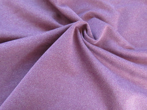SALE 50% off- Save $20 on this piece of 2m Emeline Plum 38% merino 54% polyester 8% elastane brushed sweatshirting 285g