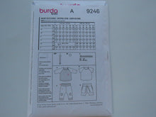 Load image into Gallery viewer, Burda 9246 Baby Toddler Tshirt, top and pants- use our merino fabric