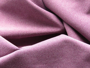 2m Emeline Plum 38% merino 54% polyester 8% elastane brushed sweatshirting 285g- precut piece