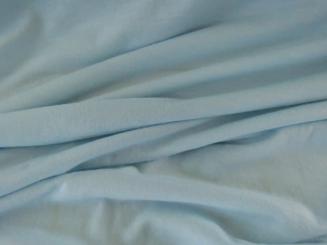 34cm Madrid Pale Blue 85% merino 15% core spun nylon 120g jersey knit -165cm