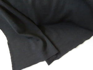 1.45m Space cadet navy blue black 150g 100% merino jersey knit 160cm