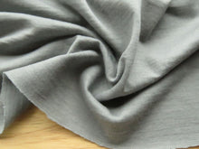 Load image into Gallery viewer, 2m Ramsden Pale grey 150g 100% merino wool jersey knit-longest piece left