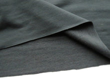 Load image into Gallery viewer, 1.5m Porpoise Grey brushed back sweatshirt fabric 38% merino 54% polyester 8% elastane 285g 170cm wide