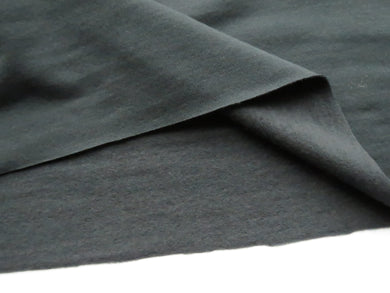 2m Porpoise Grey brushed back sweatshirt fabric 38% merino 54% polyester 8% elastane 285g 170cm wide