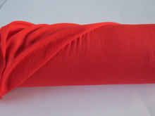 Load image into Gallery viewer, 94cm Watermelon Red 85% merino 15% core spun nylon 120g jersey knit -160cm