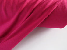 Load image into Gallery viewer, 1.5m Darkest Raspberry 75% merino 25% polyester textured jersey knit 230g