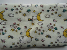 Load image into Gallery viewer, Magical Unicorn Fabric Bundle of 5 Fat Quarters. Mixed prints- 100% cotton. 50 x 52cm per piece
