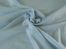 Load image into Gallery viewer, 86cm Madrid Pale Blue 85% merino 15% core spun nylon 120g jersey knit -165cm