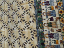 Load image into Gallery viewer, Paper Dolls Panel 114cm wide  x 50cm long 100% cotton.