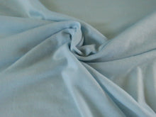 Load image into Gallery viewer, 1.3m Madrid Pale Blue 85% merino 15% core spun nylon 120g jersey knit -165cm- precut