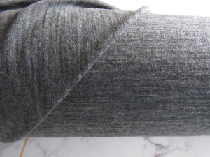 1.1m Penton Grey Marl 100% merino jersey knit 165g 150cm-precut length