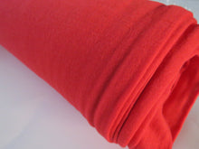 Load image into Gallery viewer, 94cm Watermelon Red 85% merino 15% core spun nylon 120g jersey knit -160cm