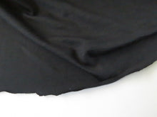 Load image into Gallery viewer, 1.45m Space cadet navy blue black 150g 100% merino jersey knit 160cm