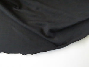 1.45m Space cadet navy blue black 150g 100% merino jersey knit 160cm