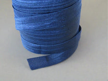 Load image into Gallery viewer, 1.2m Navy 15mm wide fold over elastic foldover FOE