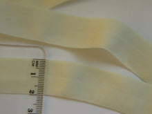 Load image into Gallery viewer, 2m Cream Matte Fold over elastic FOE FOldover elastic 20mm