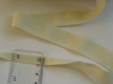 Load image into Gallery viewer, 2m Cream Matte Fold over elastic FOE FOldover elastic 20mm