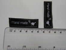 Load image into Gallery viewer, 10  Blue Hand made and bird with Twig Labels 50x 15mm
