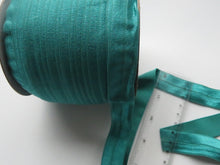 Load image into Gallery viewer, 5m Jade 20mm fold over elastic FOE Foldover