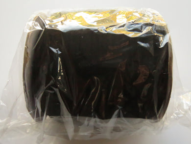 50 yard roll-MATTE approx. 45.6m Matte Black 20mm Fold over elastic FOE foldover elastic