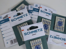 Load image into Gallery viewer, 5 Schmetz Jersey Needles- Sizes 70/10 80/12 90/14