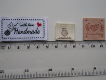 Load image into Gallery viewer, 6 mixed set for Knitting or crochet- Hand made  or handmade labels