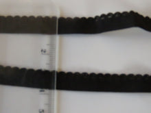 Load image into Gallery viewer, 3m Black Elastic 10mm wide - use for underwear, trim, crafts