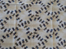 Load image into Gallery viewer, Paper Dolls Panel 114cm wide  x 50cm long 100% cotton.