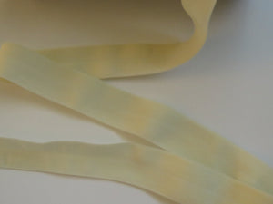 2m Cream Matte Fold over elastic FOE FOldover elastic 20mm