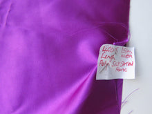Load image into Gallery viewer, 40cm  Purple poly silk satin 115cm wide