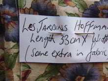 Load image into Gallery viewer, Les Jardins Hoffman fabric 100% cotton 33cm L x 56cm W