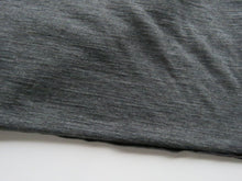 Load image into Gallery viewer, 2.5m Jupiter Charcoal NZ merino wool knit fabric 100% merino jersey knit 165g 150cm- precut as longest piece left in this fabric