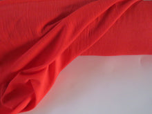 Load image into Gallery viewer, 94cm Watermelon Red 85% merino 15% core spun nylon 120g jersey knit -160cm