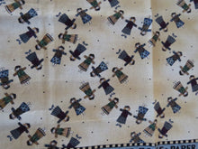 Load image into Gallery viewer, Paper Dolls Panel 114cm wide  x 50cm long 100% cotton.