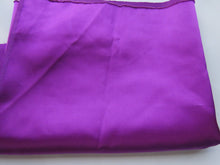 Load image into Gallery viewer, 40cm  Purple poly silk satin 115cm wide