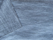 Load image into Gallery viewer, Offcut 27cm L x 150cm wide Vinter Light Grey Marl 100% merino jersey knit fabric 165g