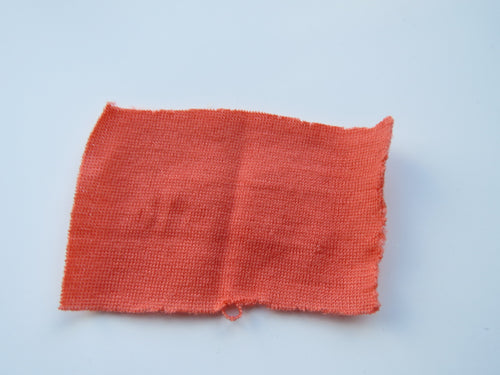 1m Caroline Orange 200g 100% merino wool jersey knit fabric