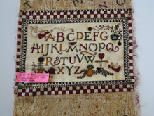 Load image into Gallery viewer, 2 x Alphabet Panels  52cm wide  x 25cm long 100% cotton.
