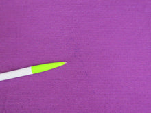 Load image into Gallery viewer, Reduced as faint dye mark- 68cm Vivid Purple Eyelet 51% Merino 34% tencel 15% nylon 150g Knit Fabric 165cm